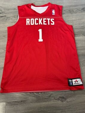 youth large Alleson Athletic Houston Rockets Tracy McGrady #1